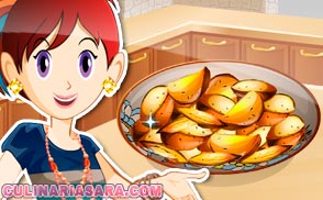 Batatas assadas