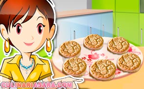 Biscoitos de manteiga de amendoim