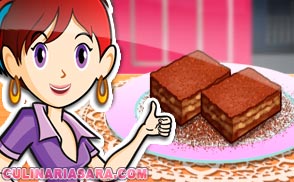 Brownie de nozes e caramelo