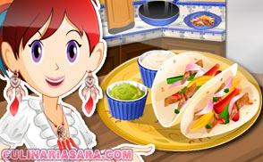 Fajitas de frango