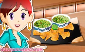 Nachos com molho