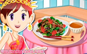 Salada de bife ã Tailandesa