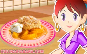 Torta de pêssego