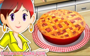 Torta de ruibarbo