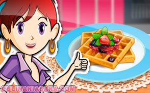 Waffles com rabanadas